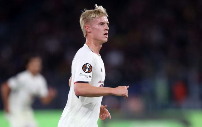 Hakon Haraldsson, joueur du LOSC et international islandais.