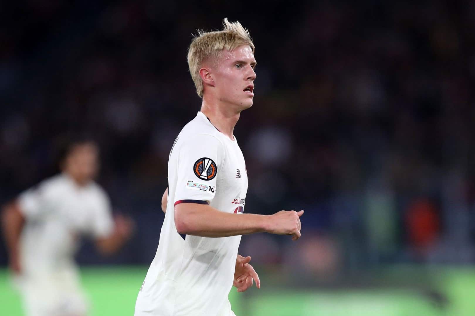 Hakon Haraldsson, joueur du LOSC et international islandais.