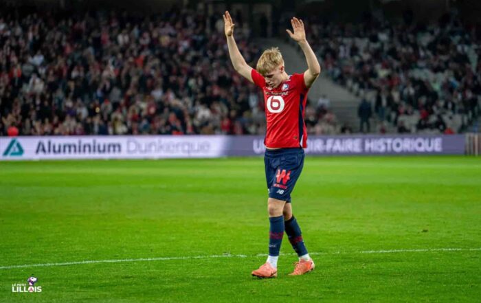 Hakon Haraldsson, milieu offensif du LOSC.