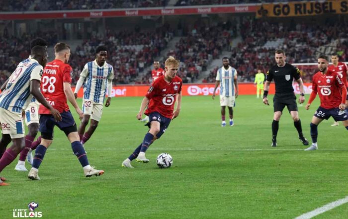 Hakon Haraldsson, milieu offensif du LOSC.