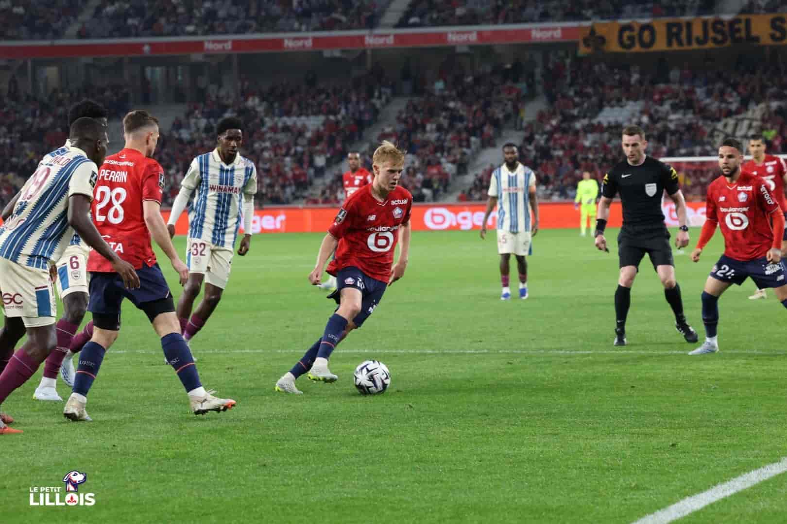 Hakon Haraldsson, milieu offensif du LOSC.