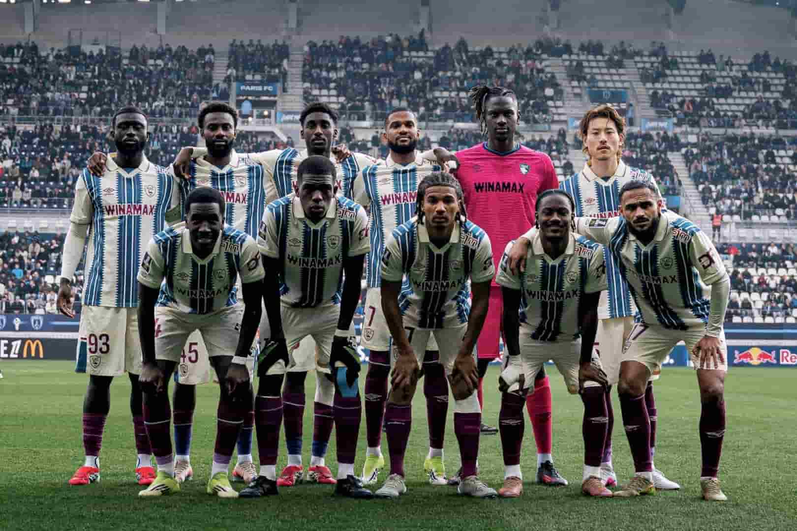 Les joueurs du Havre AC, qui s'appr&ecirc;tent &agrave; se confronter au LOSC.