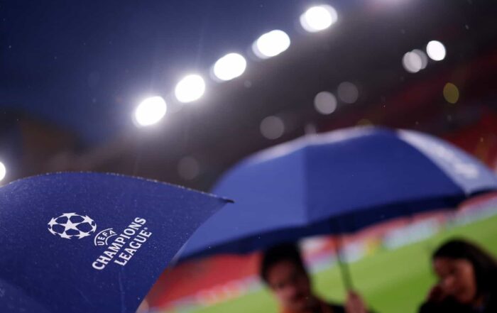 Le logo de la Ligue des Champions, comp&eacute;tition que disputera le LOSC lors de la saison 2025-2026.