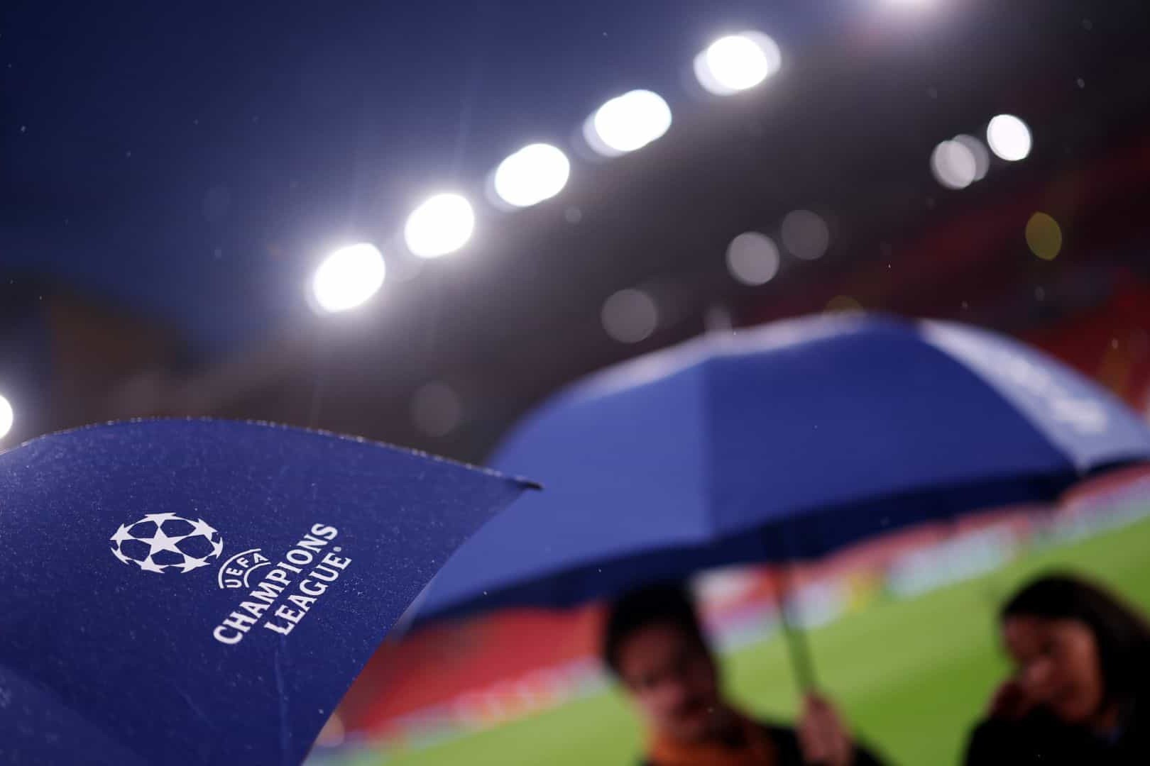 Le logo de la Ligue des Champions, comp&eacute;tition que disputera le LOSC lors de la saison 2025-2026.