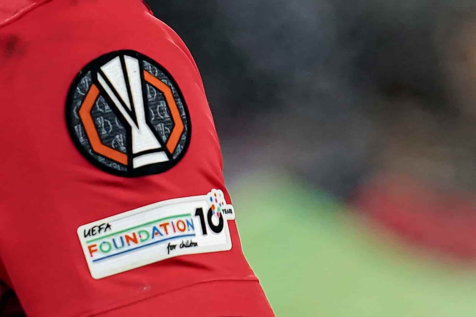 Le logo de la Ligue Europa, comp&eacute;tition cadette de la Ligue des Champions.