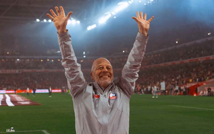 Marc Cuvelier, kin&eacute;sith&eacute;rapeute embl&eacute;matique du LOSC.