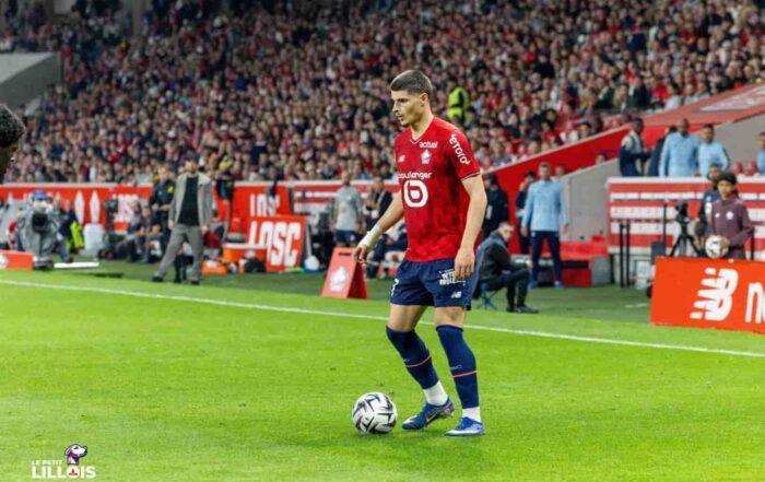 Matias Fernandez-Pardo, attaquant du LOSC.