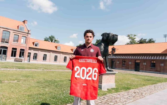 Morgan Costarelli, lat&eacute;ral droit du LOSC.