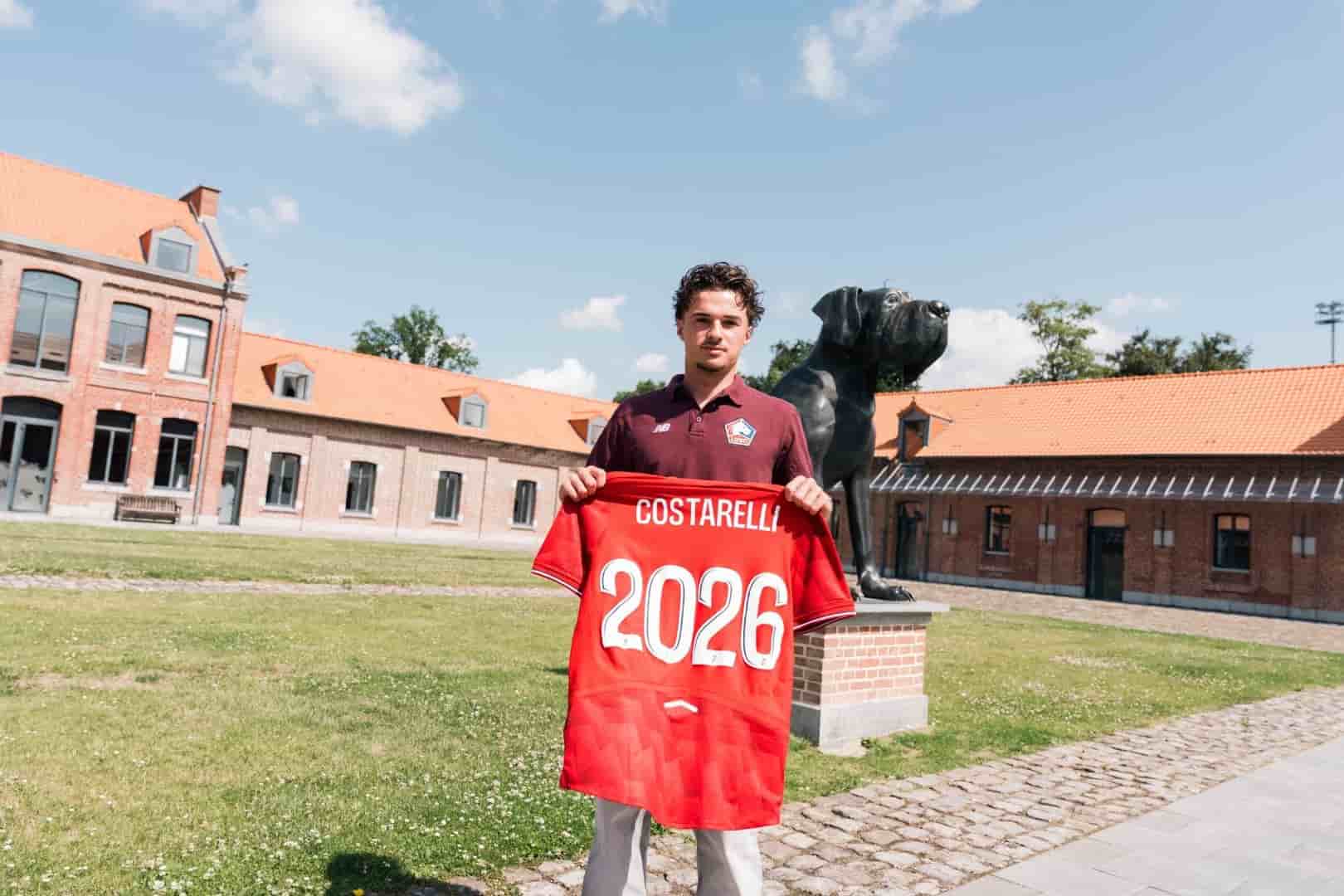 Morgan Costarelli, lat&eacute;ral droit du LOSC.