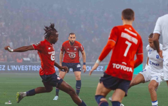 Nabil Bentaleb, milieu de terrain du LOSC.
