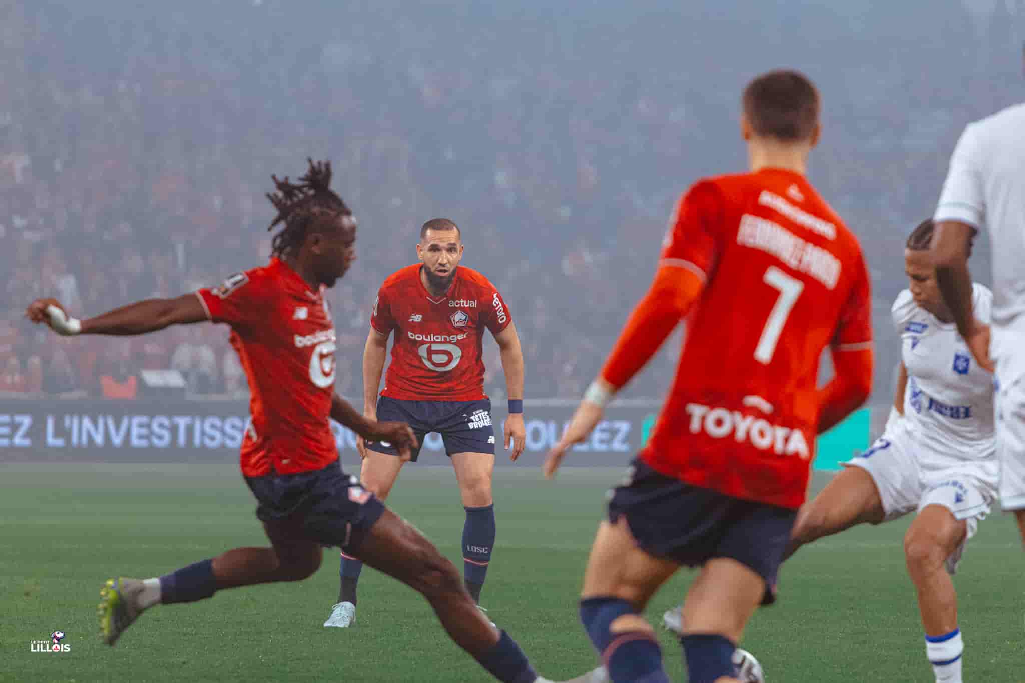 Nabil Bentaleb, milieu de terrain du LOSC.