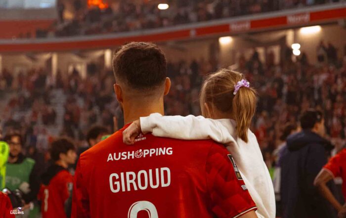 Olivier Giroud, attaquant du LOSC.