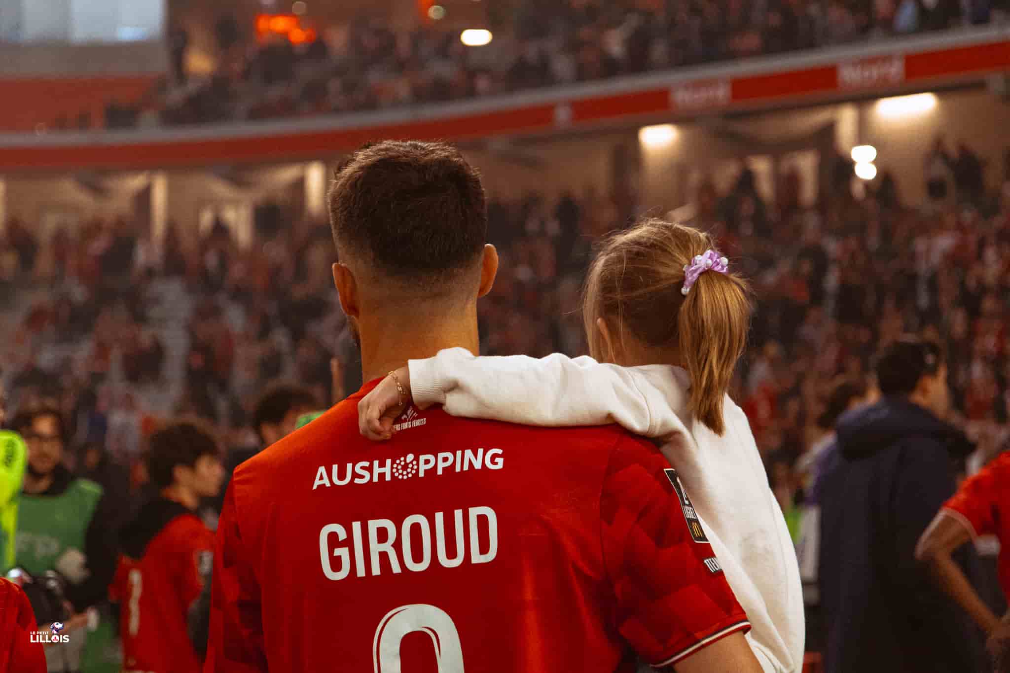 Olivier Giroud, attaquant du LOSC.