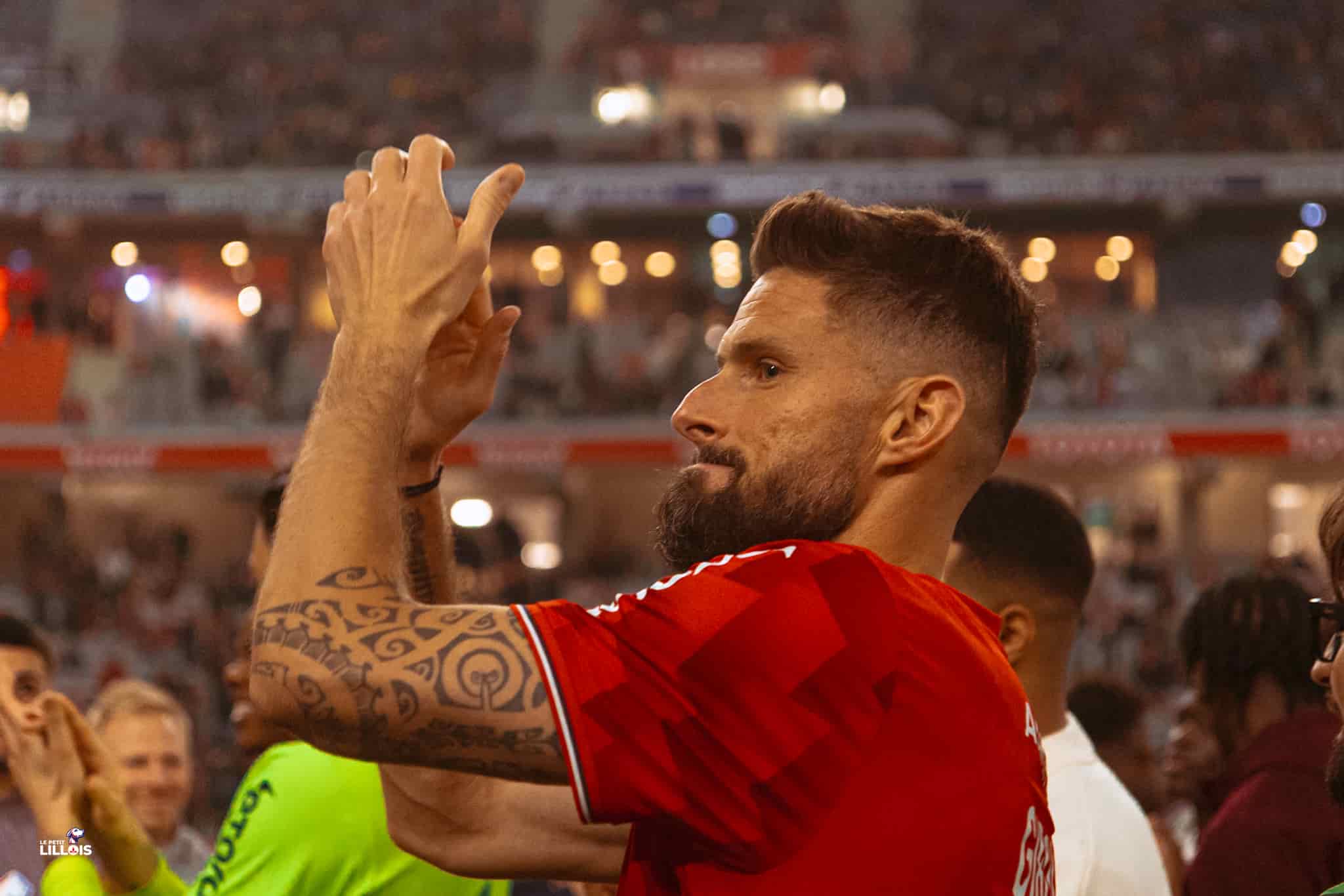 Olivier Giroud, attaquant du LOSC