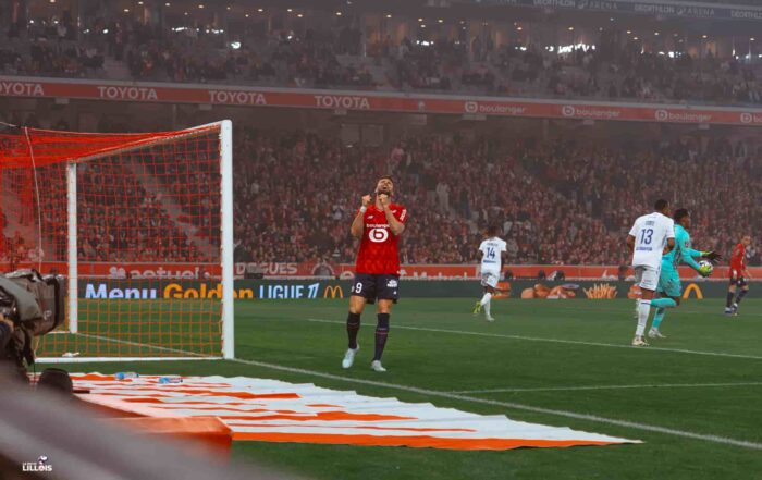 Olivier Giroud, attaquant du LOSC.