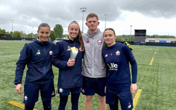 Taylor Beitz, gardienne du LOSC.