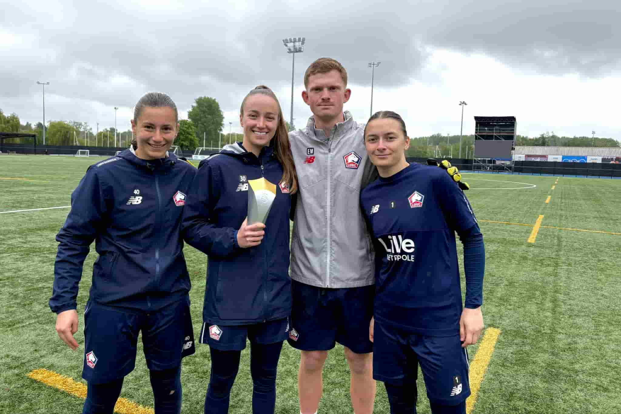 Taylor Beitz, gardienne du LOSC.