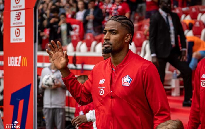 Alexsandro rentre sur le terrain pour d&eacute;fendre les couleurs du LOSC.