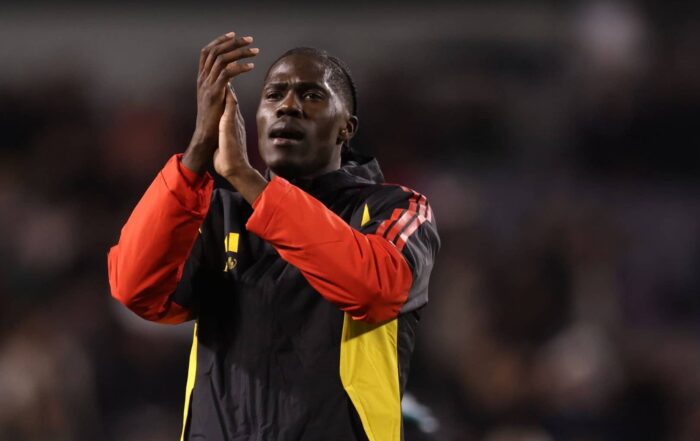 Amadou Onana, ancien joueur du LOSC et international belge.