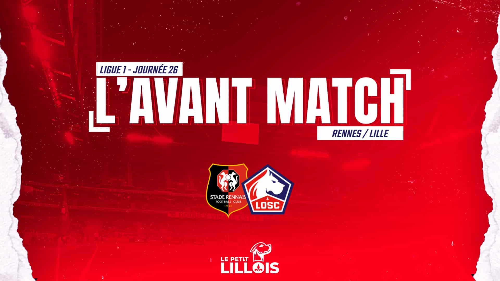 Le LOSC s'oppose au Stade Rennais en Ligue 1.