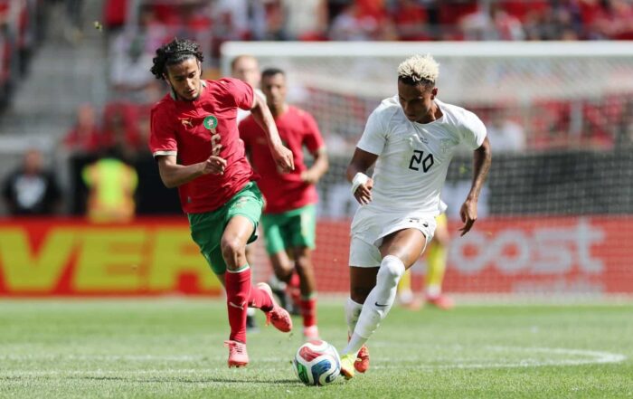 Ayyoub Bouaddi, milieu de terrain du LOSC et international marocain.