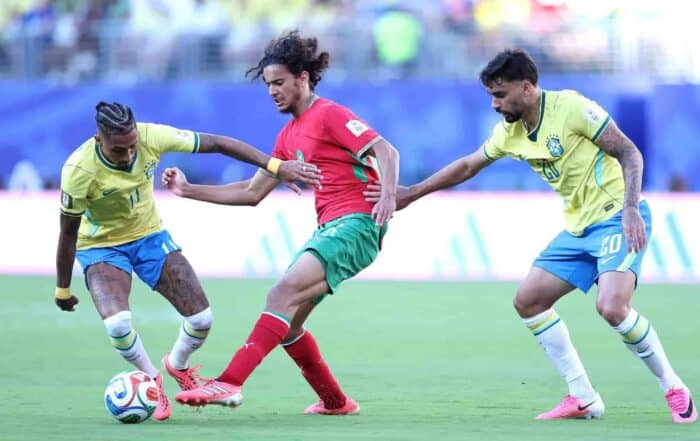 Ayyoub Bouaddi, milieu de terrain du LOSC et international marocain.