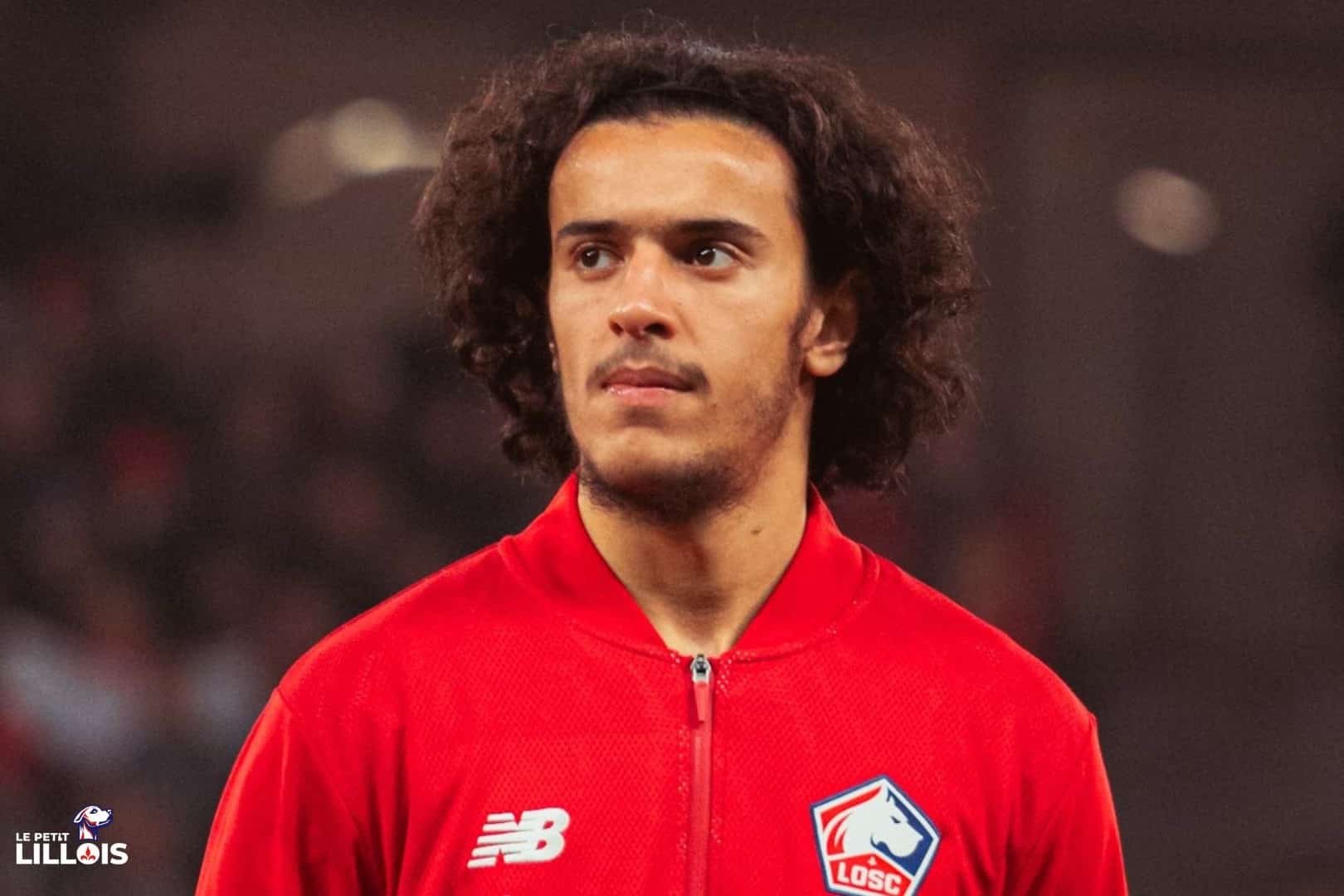 Ayyoub Bouaddi titularis&eacute; avec le LOSC pendant LOSC - Etoile Rouge de Belgrade.