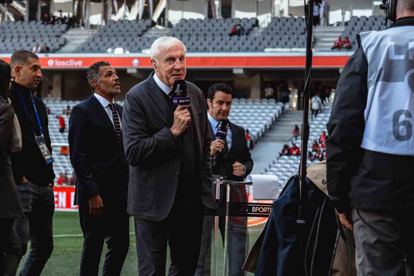 Luis Fernandez au micro de beIN Sports.