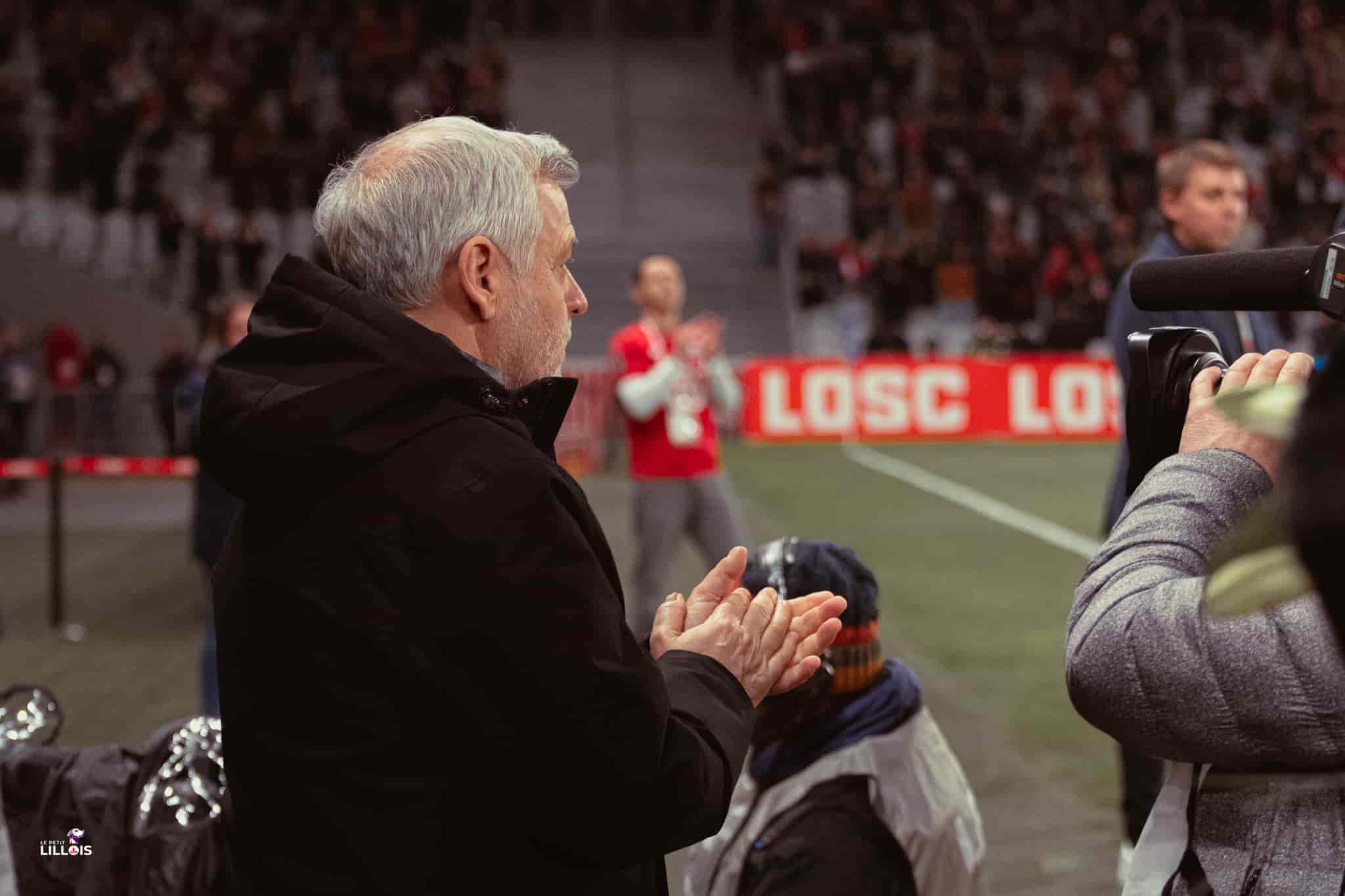 Bruno Genesio LOSC Bruno Genesio au bord du terrain pendant LOSC - Stade Brestois.
