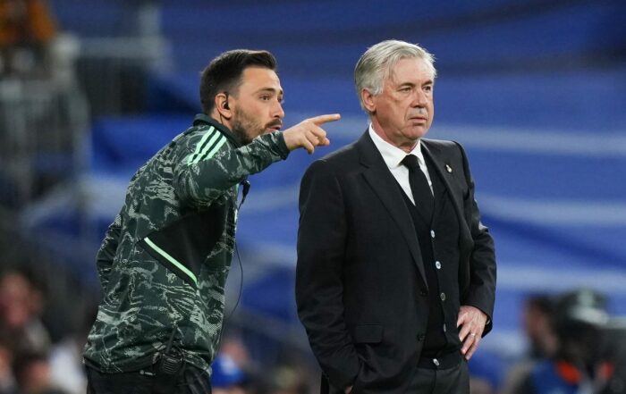 Davide et Carlo Ancelotti, adjoint et entraîneur au Real Madrid. Davide Ancelotti, prochain entraîneur du LOSC.
