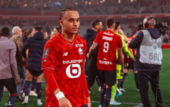 Ethan Mbapp&eacute;, joueur du LOSC.