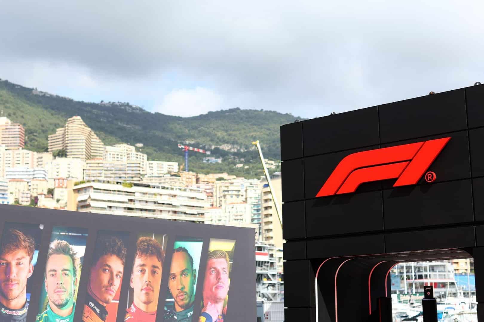 GP de Monaco Olivier Giroud, joueur du LOSC, au Grand-Prix de Monaco.