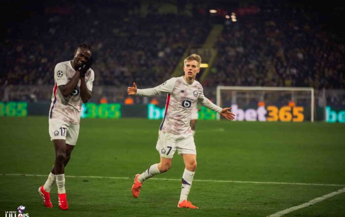 Hakon Haraldsson, attaquant du LOSC.