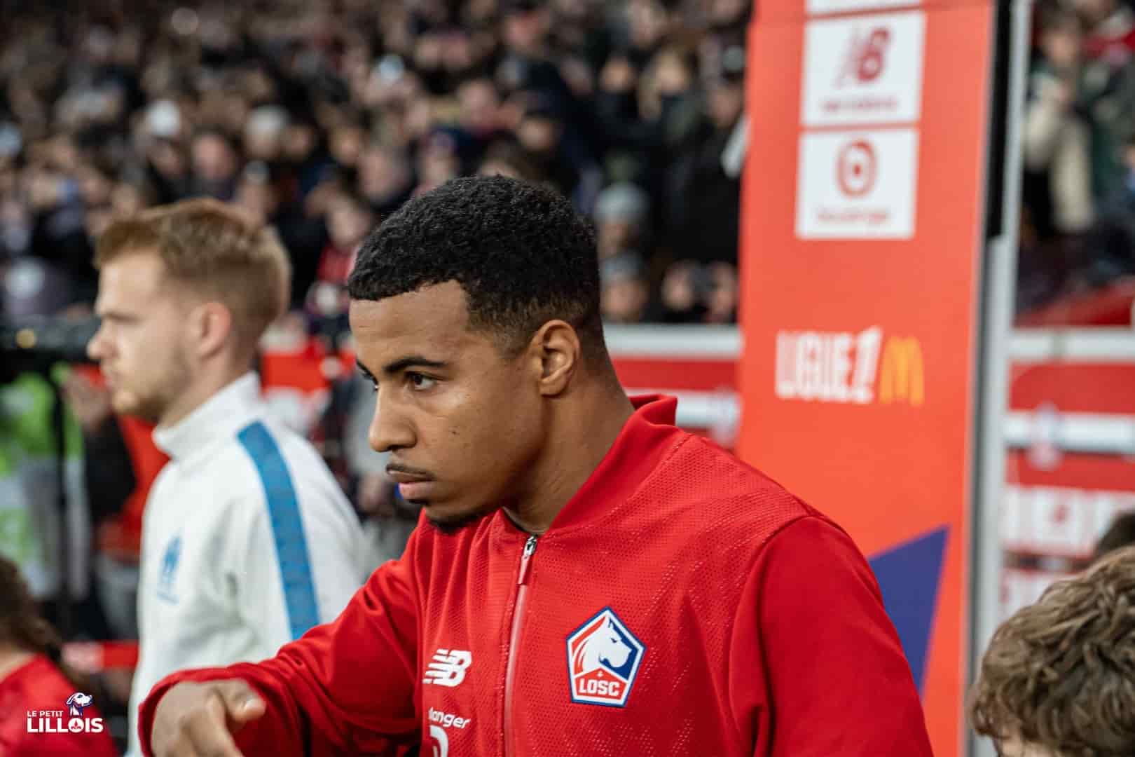 Hamza Igamane fait son entr&eacute;e sur le terrain pour LOSC - OM.