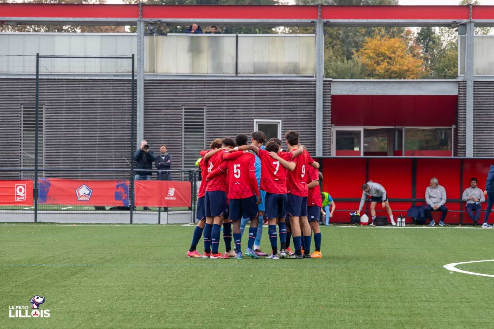 Les U19 du LOSC sur la pelouse du Domaine de Luchin