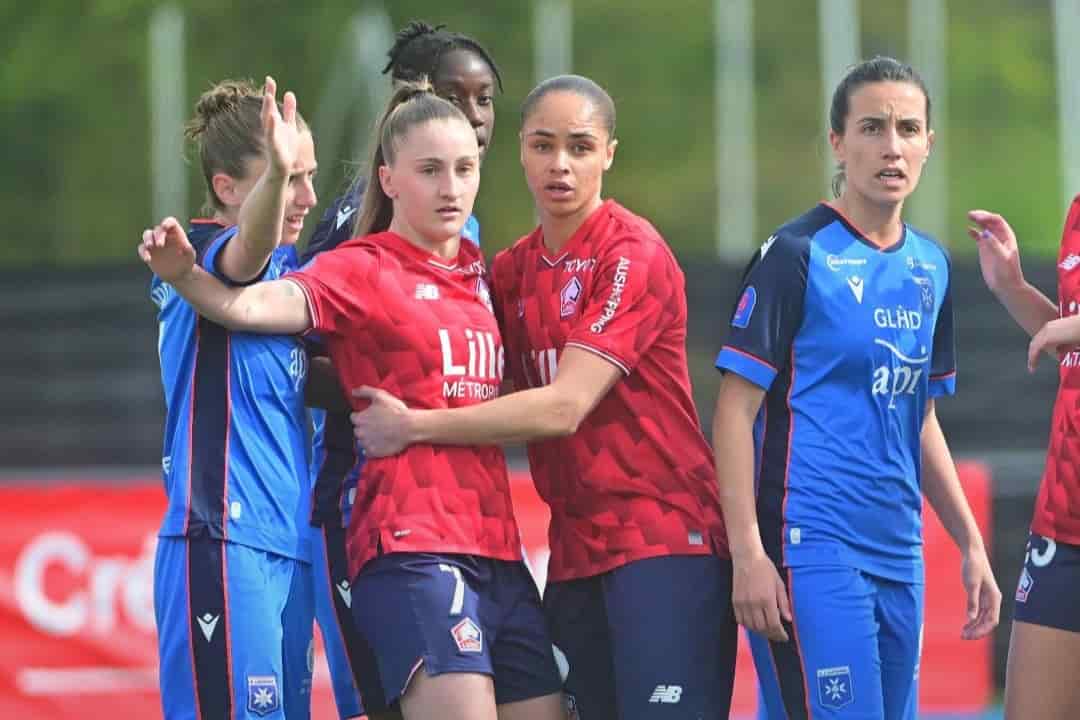La section f&eacute;minine du LOSC neutralis&eacute;e (0-0) par l'AJ Auxerre;