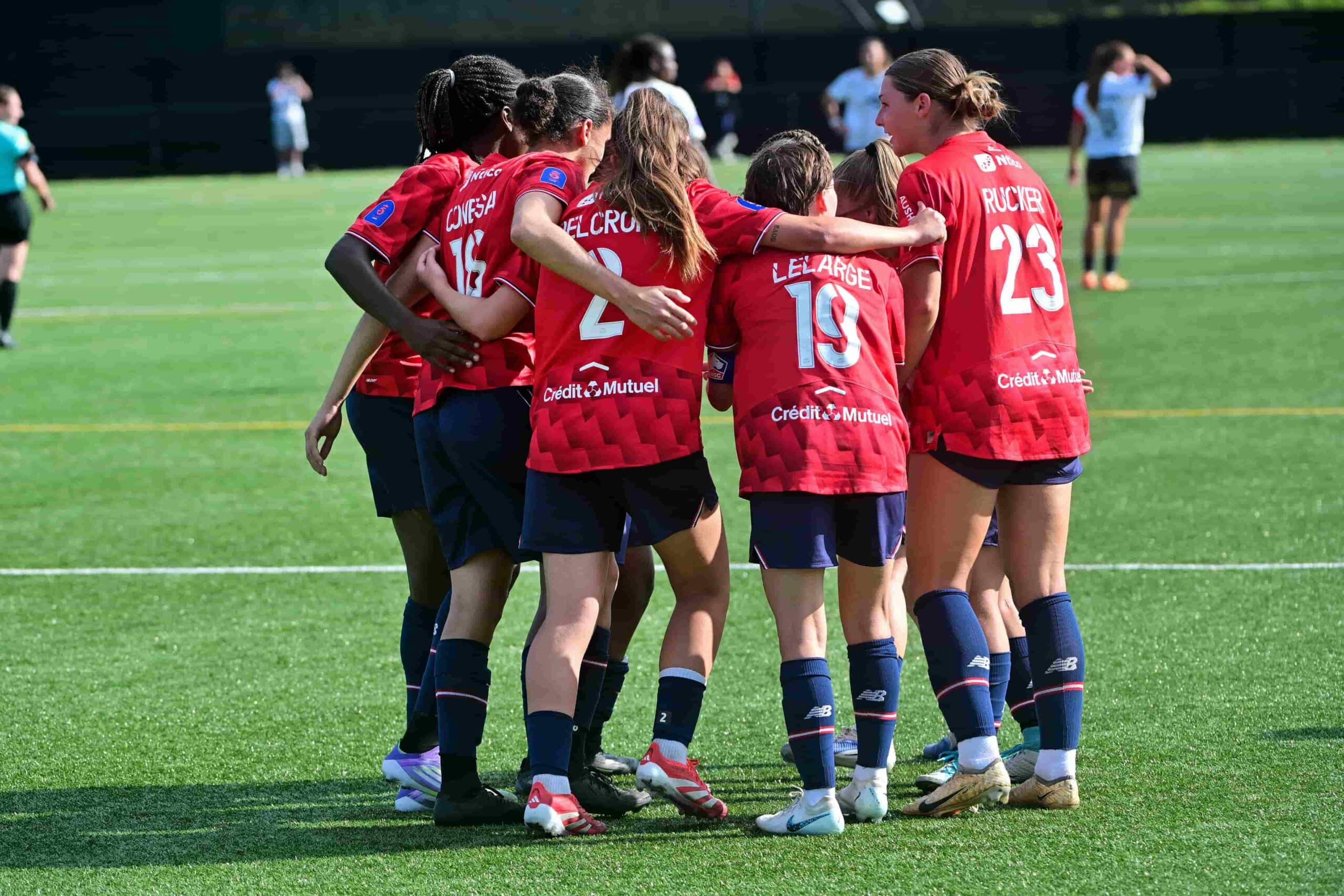 Les f&eacute;minines du LOSC sont de sortie