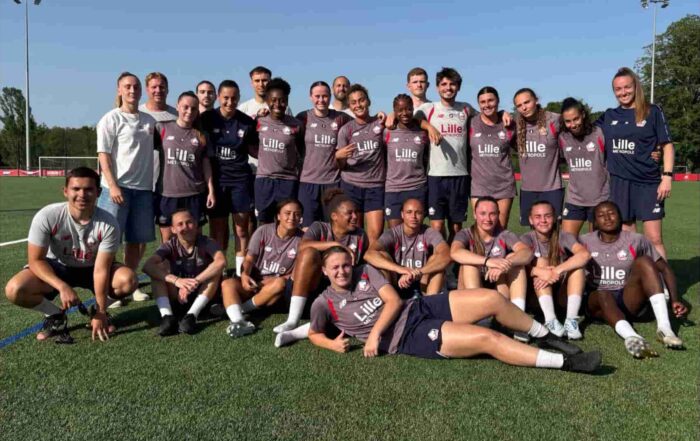 La section féminine du LOSC version 2025-2026.