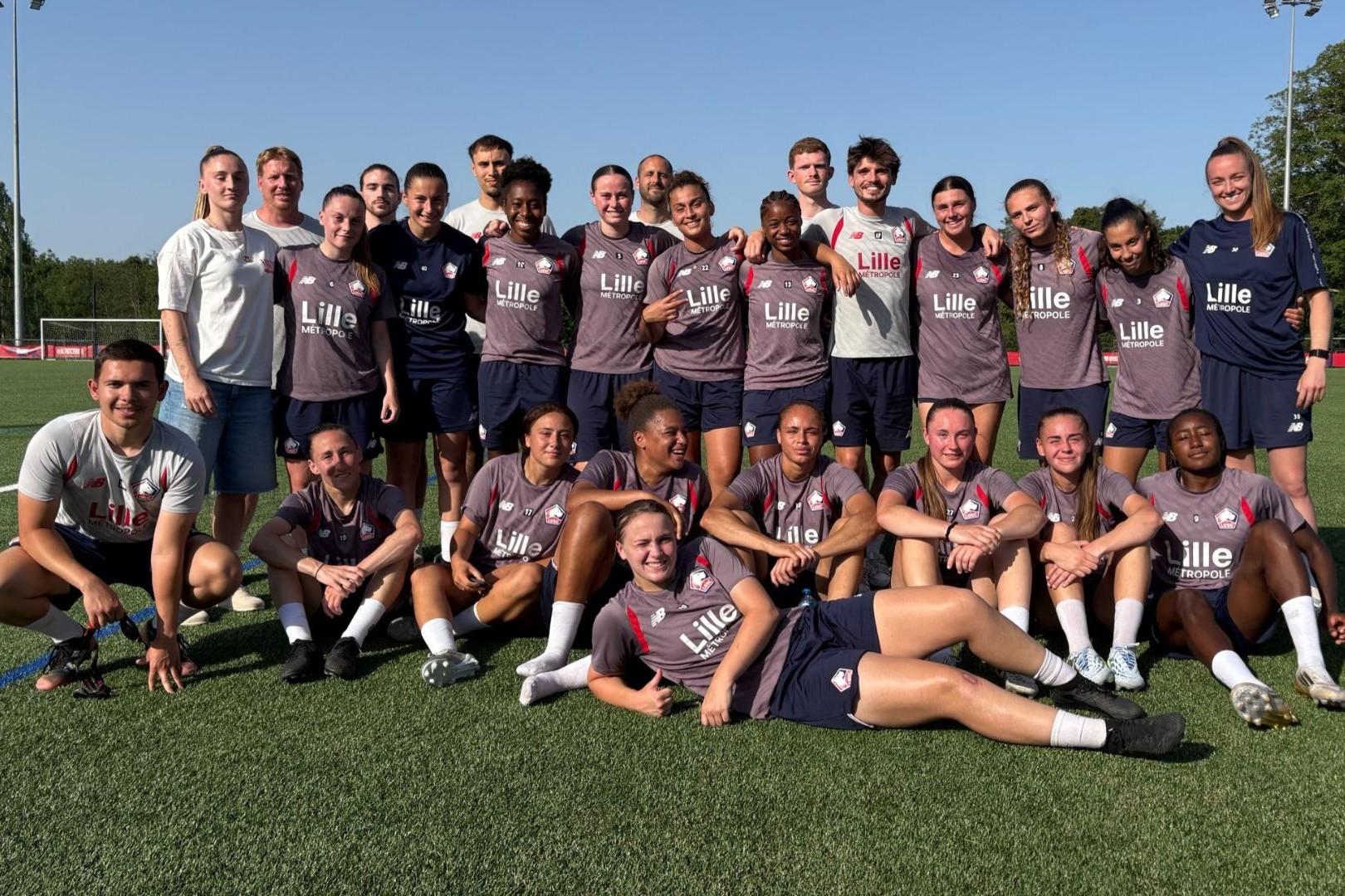 La section f&eacute;minine du LOSC version 2025-2026.