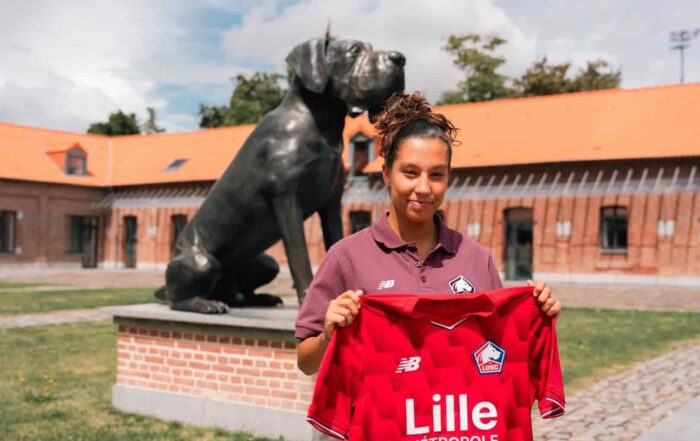 Louna Belhout-Achi, joueuse du LOSC.