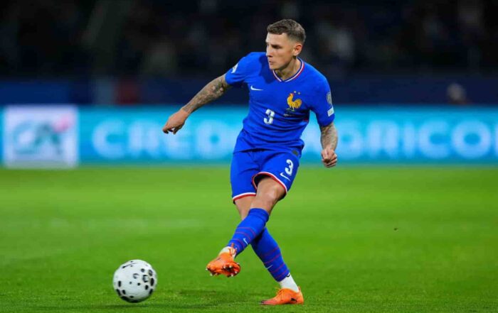 Lucas Digne, lat&eacute;ral de l'&eacute;quipe de France et ancien joueur du LOSC.