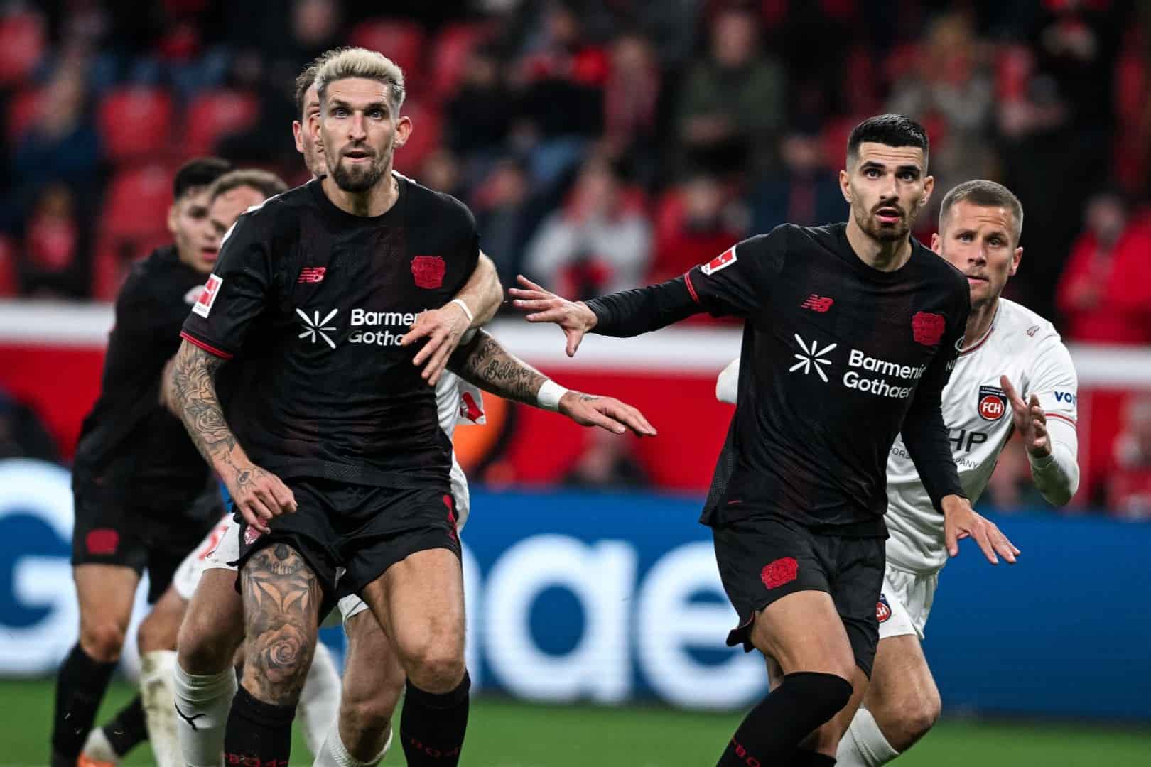 Martin Terrier &eacute;volue au Bayer Leverkusen.