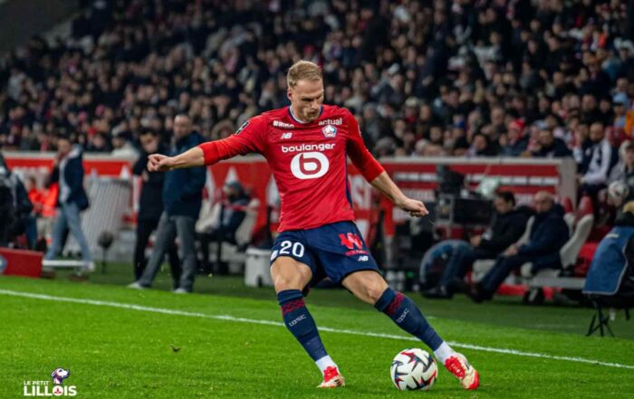 Mitchel Bakker, ancien joueur du LOSC aujourd'hui &agrave; l'Atalanta.