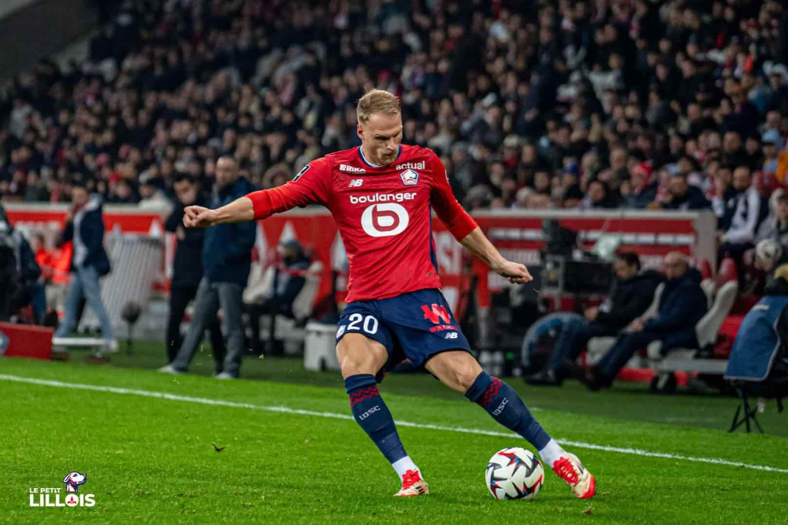Mitchel Bakker, ancien joueur du LOSC aujourd'hui &agrave; l'Atalanta.