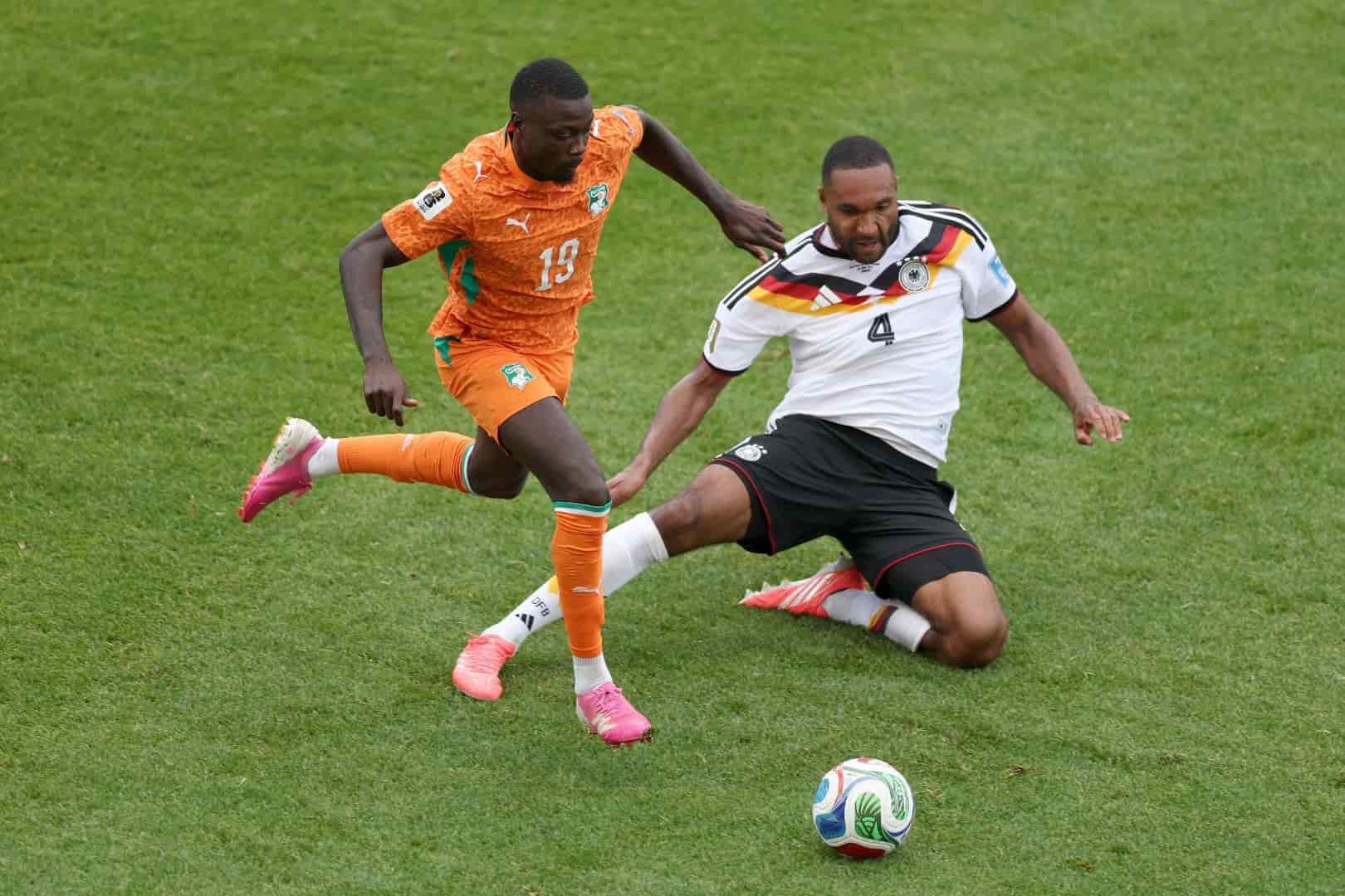 Nicolas P&eacute;p&eacute;, ancien du LOSC et international ivoirien.