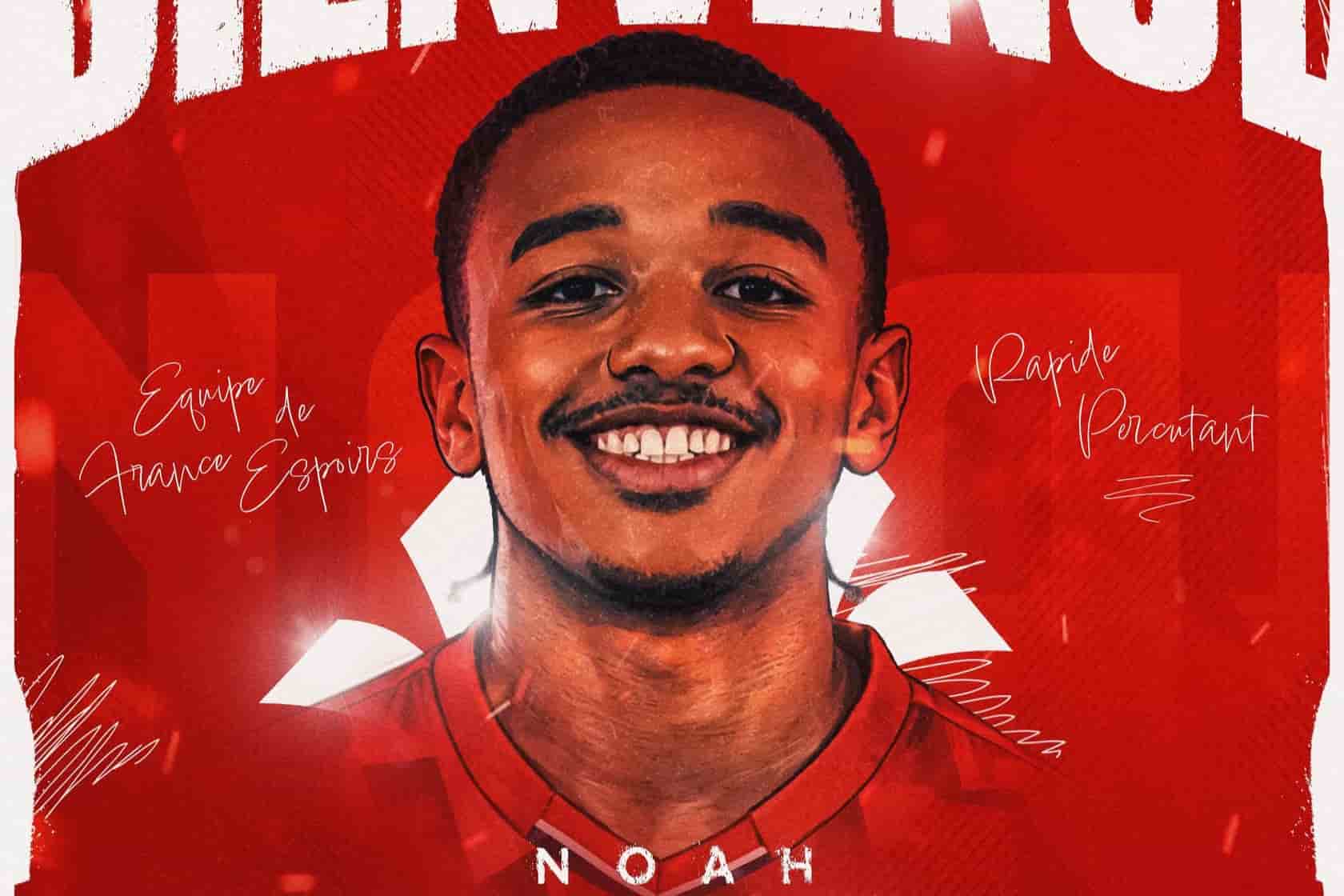 Le LOSC officialise le transfert de Noah Edjouma.