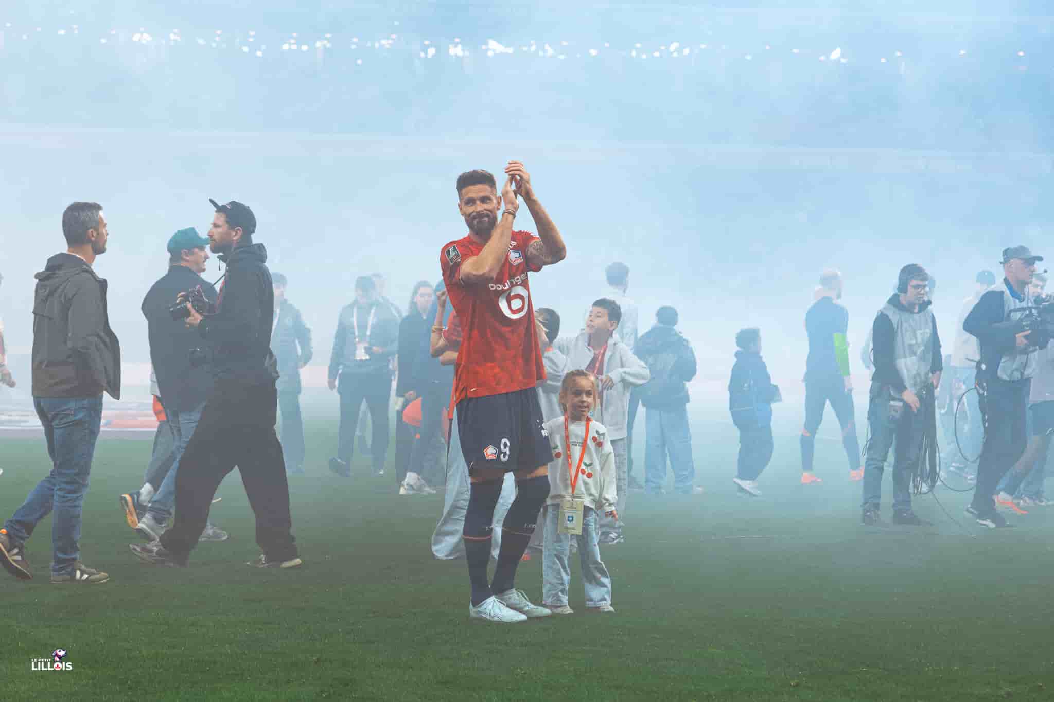 Olivier Giroud, attaquant du LOSC.