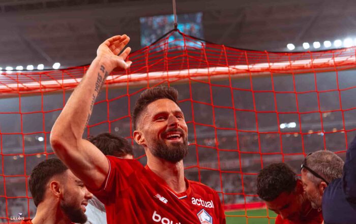 Olivier Giroud, attaquant du LOSC.