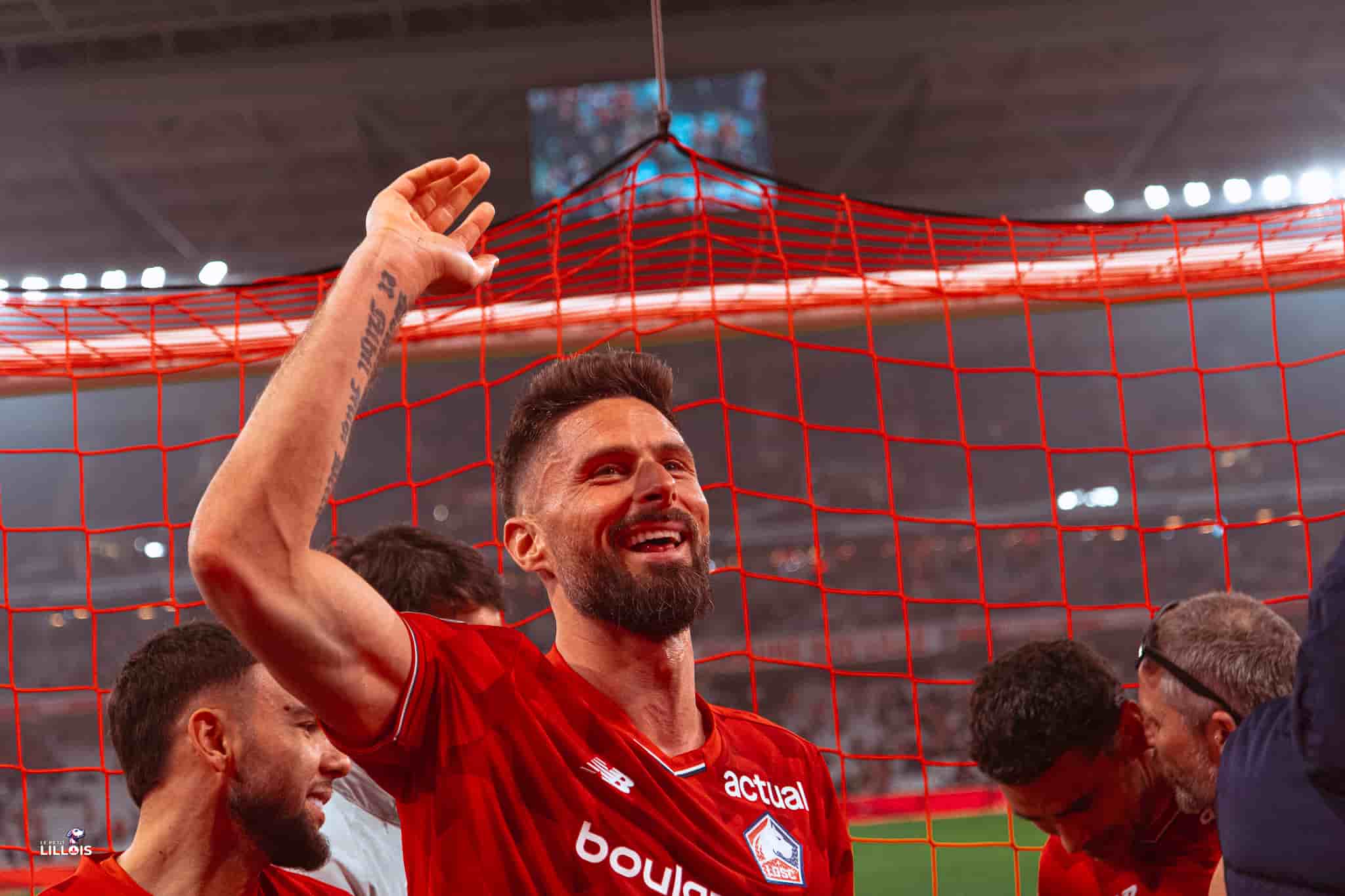 Olivier Giroud Olivier Giroud, attaquant du LOSC.