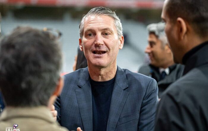 Olivier L&eacute;tang, pr&eacute;sident du LOSC